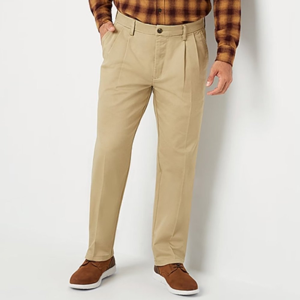 38” x 32” Men’s Pants Classic Fit Khaki's